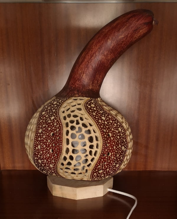 Lámpara de calabaza Bodrum Dogal