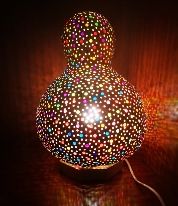 Lámpara de calabaza Bodrum Renkli