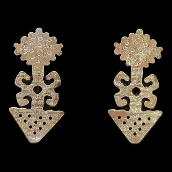 Pendientes de plata Bereket