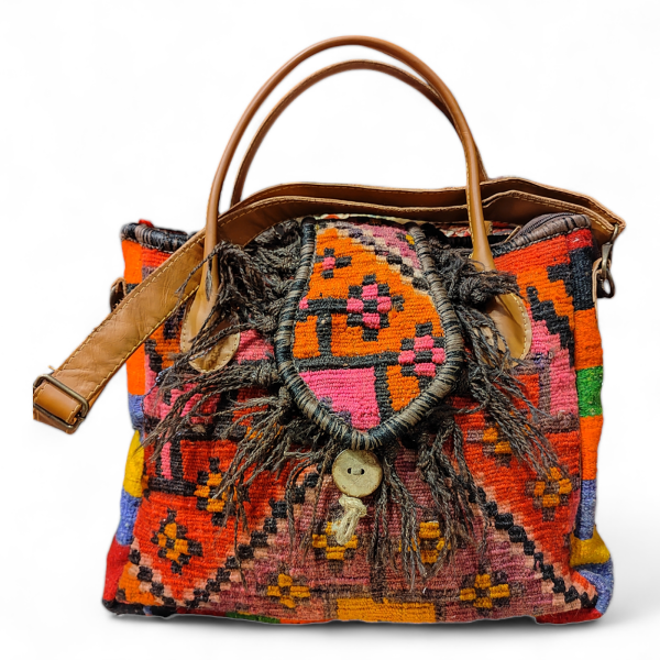 Bolso de kilim hecho a mano Beykent