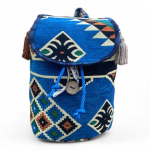 Mochila de tela con solapa Yenice