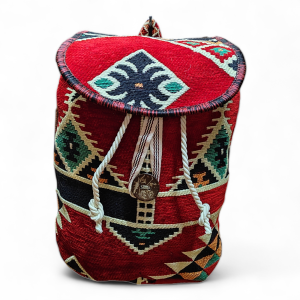 Mochila de tela con solapa Ergani