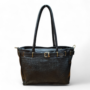 Bolso de piel Ikiköprü