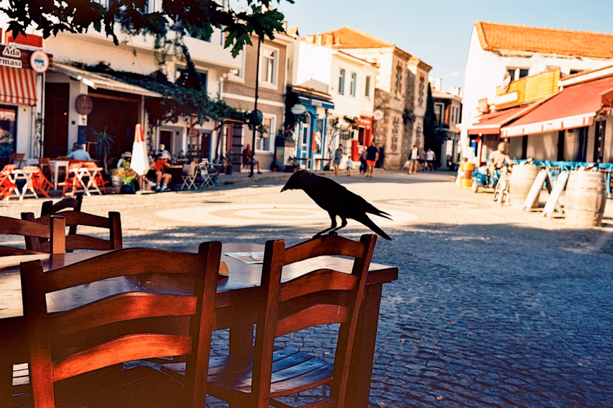 Calles de Bozcaada, Turquía